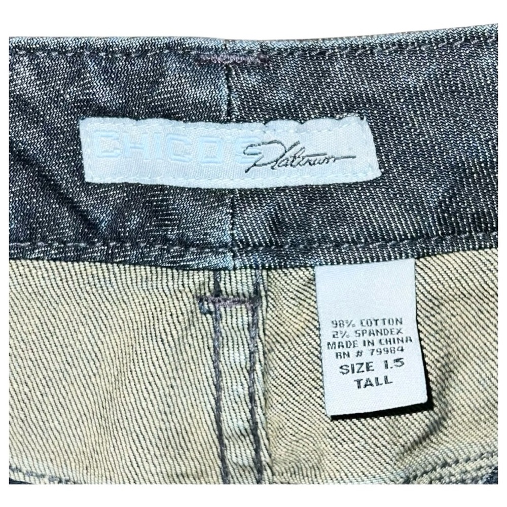 Chico's Blue Denim Jeans - Picture 3 of 7